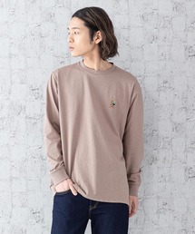 ＤＲＹ　ＣＡＭＰモチーフロンＴ　ハイスペックシリーズ　ワンポイント刺繍　バックプリント　速乾機能　ルーズシルエット/ビッグシルエット