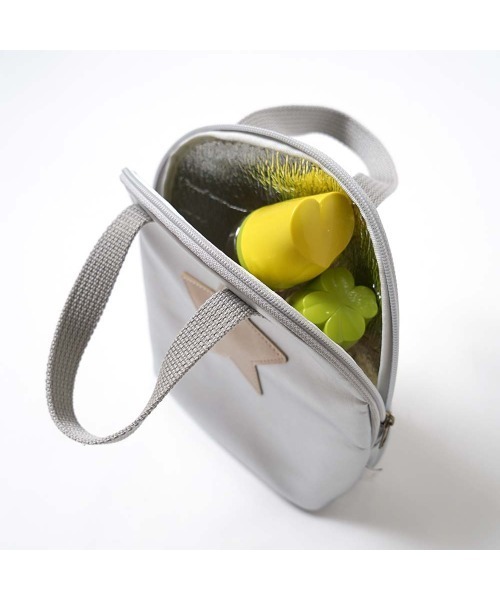 10mois（ディモワ）の「【10mois(ディモワ)】ドリンクポーチ（マグ/哺乳瓶/お食事グッズ・キッズ・ピンク/シルバー/ダークグレー・ONE SIZE）」の7枚目の写真