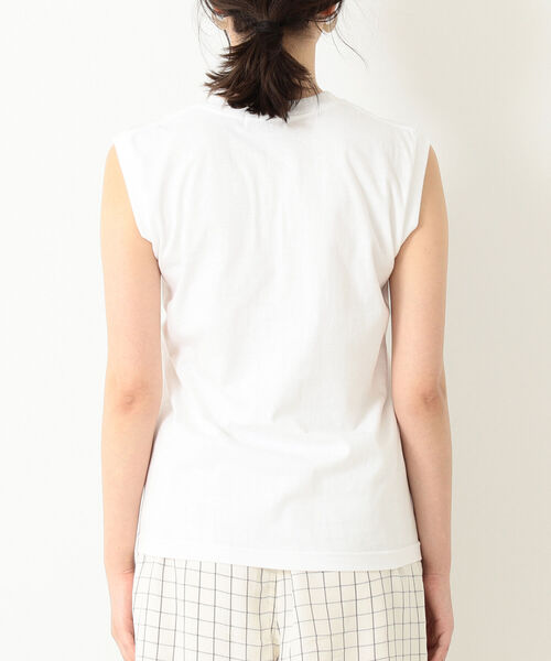 BEAMS LIGHTS(ビームスライツ)の「GOOD ROCK SPEED / ROBERTA C ノースリーブ カットソー(タンクトップ・レディース・ホワイト・ONE SIZE)」の2枚目の写真