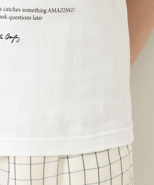 BEAMS LIGHTS(ビームスライツ)の「GOOD ROCK SPEED / ROBERTA C ノースリーブ カットソー(タンクトップ・レディース・ホワイト・ONE SIZE)」の6枚目の写真