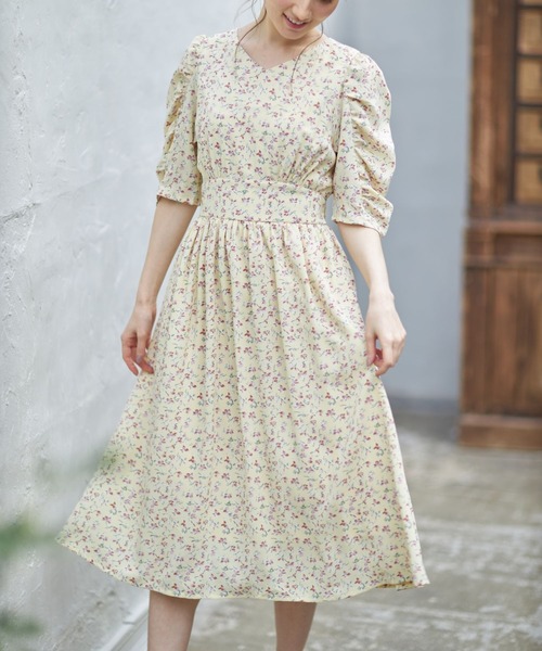 新品◆TOCCA フラワー　プリント　ワンピース　サイズ2 トッカ ワンピース通販 | 中古ブランド品・古着洋服 | ビープライス