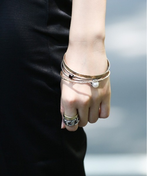 IOSSELLIANI(イオッセリアーニ)の「Iosselliani/CLASSIC COLLECTION Chain 2連リング(リング・レディース・ゴールド系その他・7/5/9/10)」の6枚目の写真