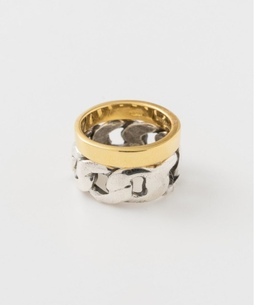 IOSSELLIANI(イオッセリアーニ)の「Iosselliani/CLASSIC COLLECTION Chain 2連リング(リング・レディース・ゴールド系その他・7/5/9/10)」の9枚目の写真