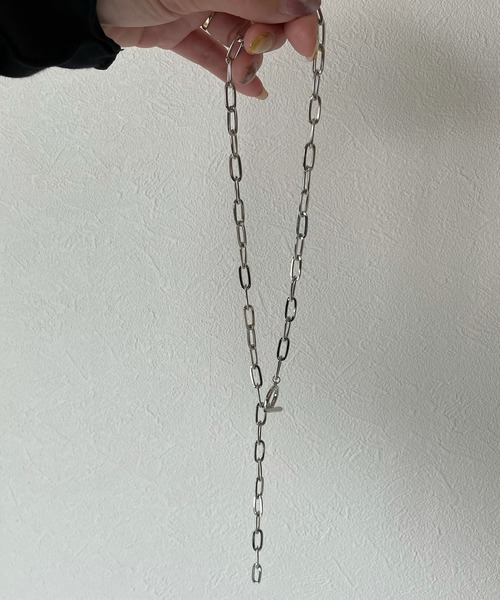 y/m by misato（イムバイミサト）の「チェーンネックレス（ネックレス・レディース・シルバー・FREE）」の7枚目の写真