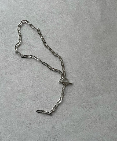 y/m by misato（イムバイミサト）の「チェーンネックレス（ネックレス・レディース・シルバー・FREE）」の2枚目の写真