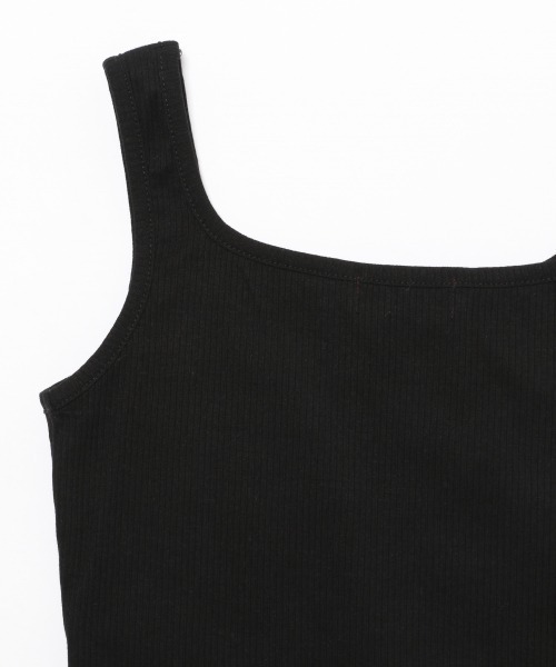 repipi armario（レピピ アルマリオ）の「パッド付きリブタンクトップ（タンクトップ・キッズ・ブラック/ホワイト/ライトピンク/サックスブルー/ゴールド・MEDIUM/LARGE/SMALL）」の13枚目の写真