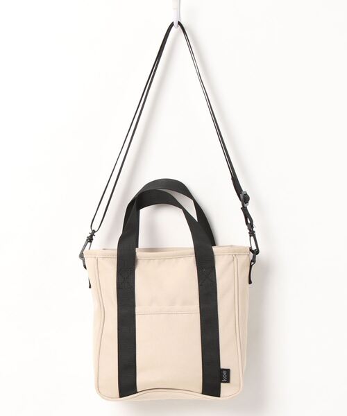 koe（コエ）の「ミニトートショルダーバッグ*（トートバッグ・レディース・ブラック/ライトベージュ/オリーブ・FREE）」の3枚目の写真