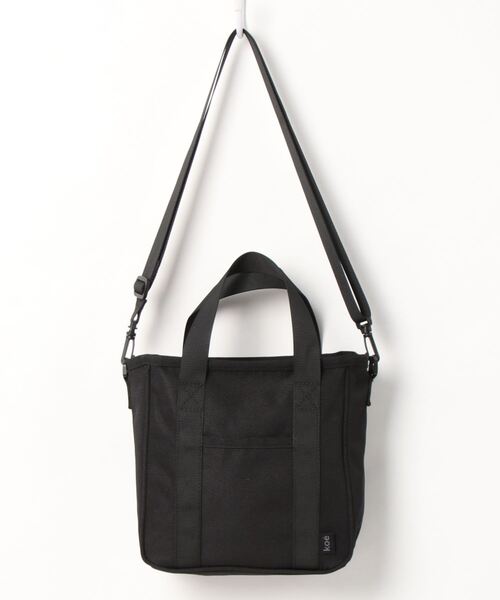 koe（コエ）の「ミニトートショルダーバッグ*（トートバッグ・レディース・ブラック/ライトベージュ/オリーブ・FREE）」の2枚目の写真