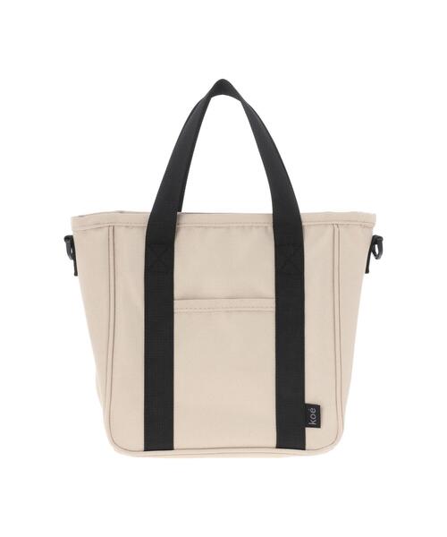 koe（コエ）の「ミニトートショルダーバッグ*（トートバッグ・レディース・ブラック/ライトベージュ/オリーブ・FREE）」の5枚目の写真