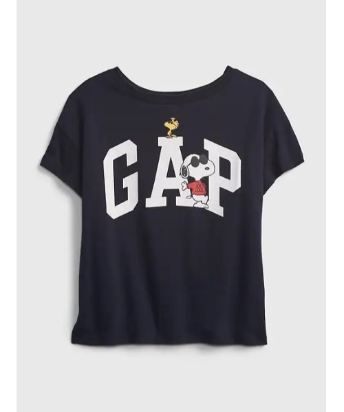 GAP（ギャップ）の「GapKids キャラクター コットンTシャツ（Tシャツ/カットソー・キッズ・パープル/ネイビー/グレー・S/XL/XS/M/XXL/L）」の2枚目の写真