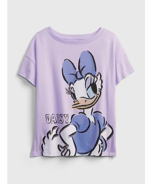 GAP（ギャップ）の「GapKids キャラクター コットンTシャツ（Tシャツ/カットソー・キッズ・パープル/ネイビー/グレー・S/XL/XS/M/XXL/L）」の4枚目の写真