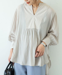 Green　Parks | フレアブラウス＊(Tシャツ/カットソー)