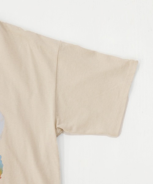 CLEIO（クレイオ）の「【CLEIO】ウォーターペイントTシャツ（Tシャツ/カットソー・レディース・ホワイト/ベージュ/ホワイト系その他/ベージュ系その他・FREE）」の13枚目の写真