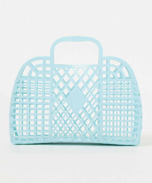 こども ビームス（コドモビームス）の「Sun Jellies / レトロバスケット S（トートバッグ・キッズ・イエロー/ライトブルー/ブラウン系その他2/ミント/クリーム/ラベンダー/レッド系その他/レッド系その他3/ピンク/レッド系その他4・ONE SIZE）」の18枚目の写真