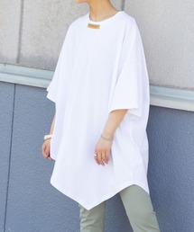 アシンメトリービッグシルエットTシャツ【数量限定販売】