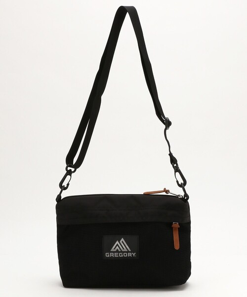 GREGORY（グレゴリー）の「GREGORY/グレゴリー ENVELOPE SHOULDER PLUS/エンベロップ ショルダー プラス（ショルダーバッグ・メンズ・ブラック・ﾌﾘ-）」の5枚目の写真