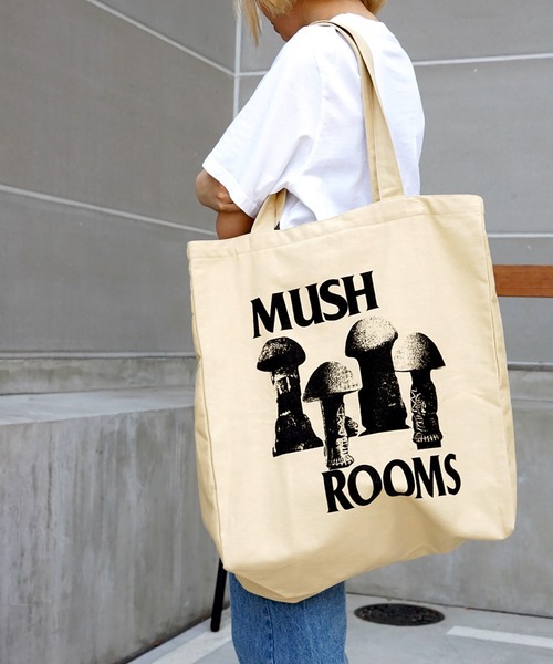P.A.M.（パム）の「【P.A.M / パム】 V1.0 MUSHROOMS TOTE BAG（トートバッグ・メンズ・イエロー系その他・FREE）」の14枚目の写真