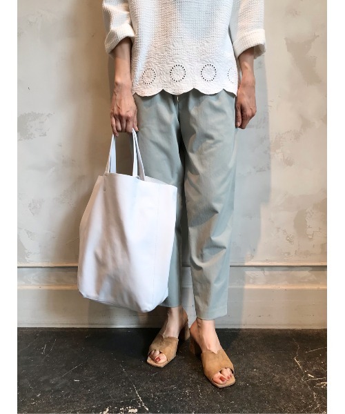 BEARDSLEY（ビアズリー）の「ハイテンショントラックパンツ（その他パンツ・レディース・ホワイト/ネイビー/カーキ・SMALL/FREE/LARGE）」の3枚目の写真