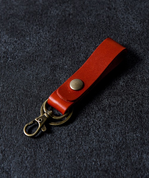 CALIFORNIA OUTFITTERS(カリフォルニア アウトフィッターズ)の「栃木レザーキーホルダー(キーホルダー・メンズ・ブラック/ブラウン/チョコ/ナチュラル/グリーン/ターコイズブルー/レッド/レンガ/ライトブラウン・ONE SIZE)」の13枚目の写真