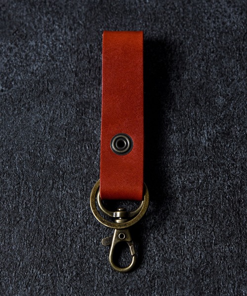 CALIFORNIA OUTFITTERS(カリフォルニア アウトフィッターズ)の「栃木レザーキーホルダー(キーホルダー・メンズ・ブラック/ブラウン/チョコ/ナチュラル/グリーン/ターコイズブルー/レッド/レンガ/ライトブラウン・ONE SIZE)」の14枚目の写真