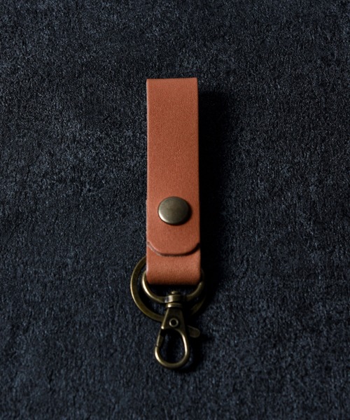 CALIFORNIA OUTFITTERS(カリフォルニア アウトフィッターズ)の「栃木レザーキーホルダー(キーホルダー・メンズ・ブラック/ブラウン/チョコ/ナチュラル/グリーン/ターコイズブルー/レッド/レンガ/ライトブラウン・ONE SIZE)」の15枚目の写真