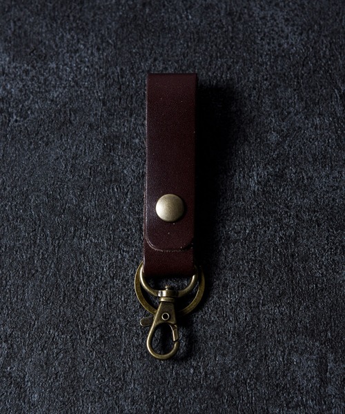 CALIFORNIA OUTFITTERS(カリフォルニア アウトフィッターズ)の「栃木レザーキーホルダー(キーホルダー・メンズ・ブラック/ブラウン/チョコ/ナチュラル/グリーン/ターコイズブルー/レッド/レンガ/ライトブラウン・ONE SIZE)」の16枚目の写真