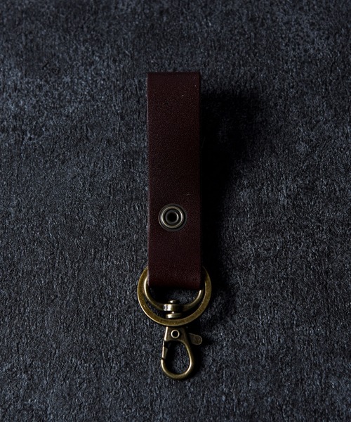 CALIFORNIA OUTFITTERS(カリフォルニア アウトフィッターズ)の「栃木レザーキーホルダー(キーホルダー・メンズ・ブラック/ブラウン/チョコ/ナチュラル/グリーン/ターコイズブルー/レッド/レンガ/ライトブラウン・ONE SIZE)」の20枚目の写真