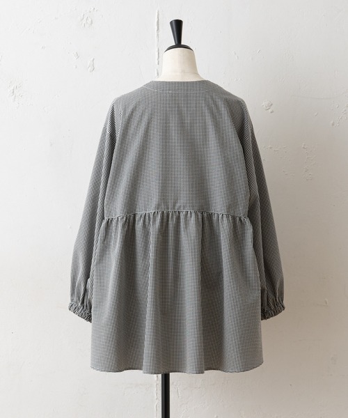 BEARDSLEY(ビアズリー)の「ギンガムブラウス(シャツ/ブラウス・レディース・ブラック・FREE)」の7枚目の写真