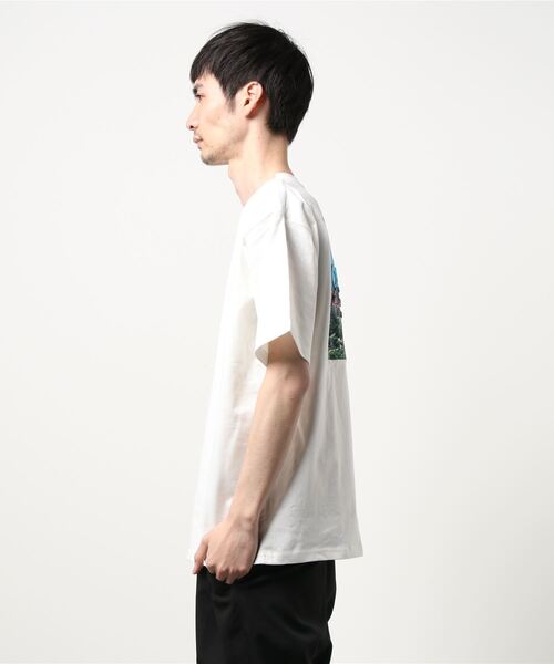 CAMP7（キャンプセブン）の「【CAMP7】エンボスフォトＴシャツ（Tシャツ/カットソー・メンズ・ブラック/オリーブ/ホワイト・L/M/XL）」の7枚目の写真