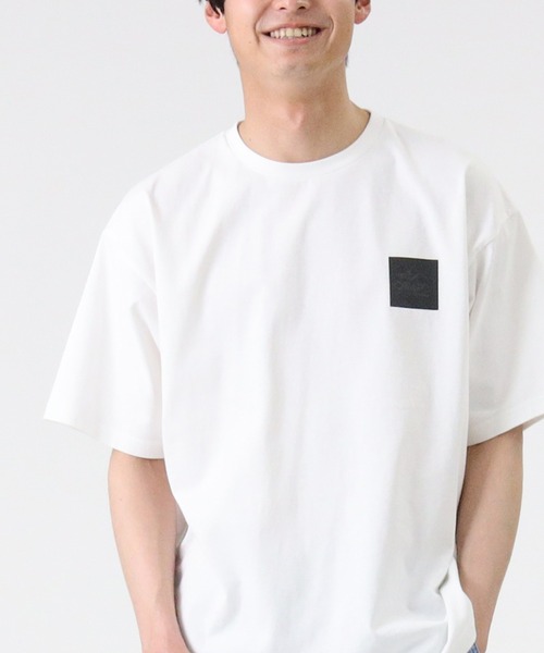 CAMP7（キャンプセブン）の「【CAMP7】エンボスフォトＴシャツ（Tシャツ/カットソー・メンズ・ブラック/オリーブ/ホワイト・L/M/XL）」の10枚目の写真