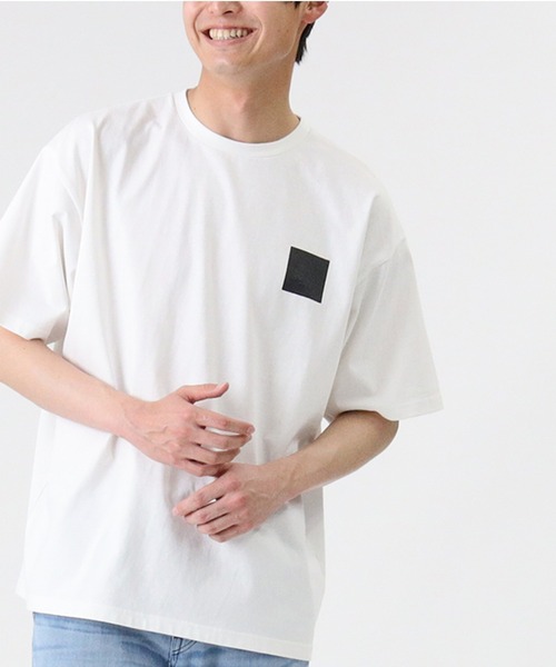 CAMP7（キャンプセブン）の「【CAMP7】エンボスフォトＴシャツ（Tシャツ/カットソー・メンズ・ブラック/オリーブ/ホワイト・L/M/XL）」の12枚目の写真