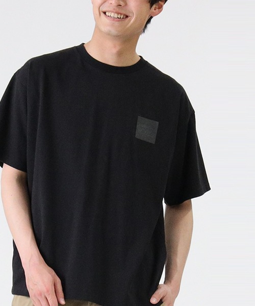 CAMP7（キャンプセブン）の「【CAMP7】エンボスフォトＴシャツ（Tシャツ/カットソー・メンズ・ブラック/オリーブ/ホワイト・L/M/XL）」の17枚目の写真