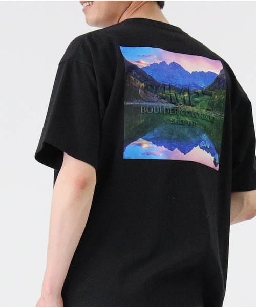 CAMP7（キャンプセブン）の「【CAMP7】エンボスフォトＴシャツ（Tシャツ/カットソー・メンズ・ブラック/オリーブ/ホワイト・L/M/XL）」の19枚目の写真