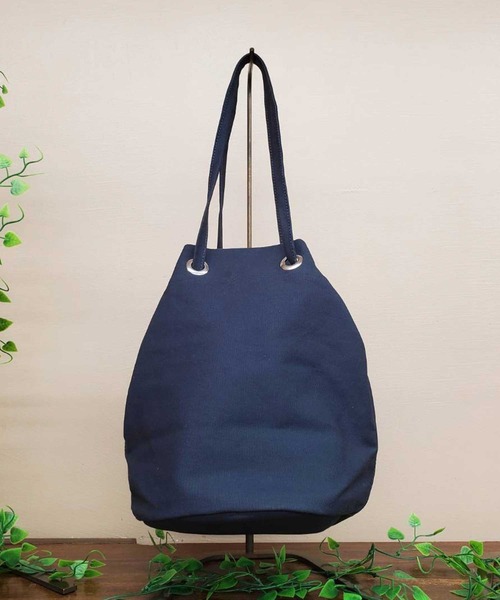 BICASH（ビカーシ）の「【BICASH/ビカーシ】キャンバス 巾着バッグ/#B856（トートバッグ・メンズ・ブラック/ネイビー/グレー・FREE）」の11枚目の写真