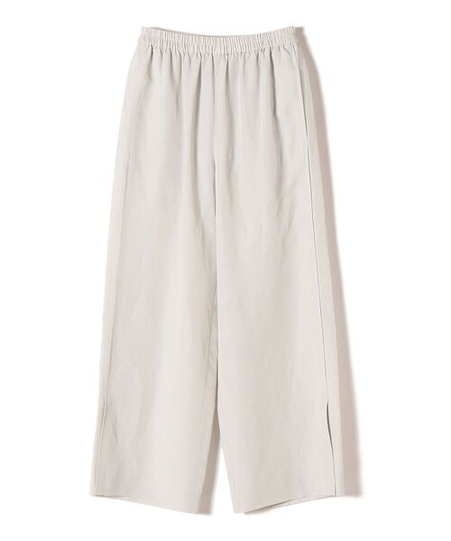 SHIPS（シップス）の「〈手洗い可能〉ソリッド/ドット サイドベンツイージーパンツ◇（その他パンツ・レディース・ライトグレー/ブラック/グリーン・38/36）」の4枚目の写真