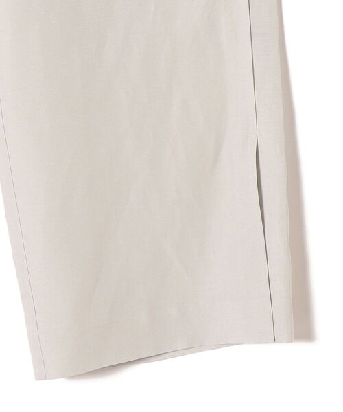 SHIPS（シップス）の「〈手洗い可能〉ソリッド/ドット サイドベンツイージーパンツ◇（その他パンツ・レディース・ライトグレー/ブラック/グリーン・38/36）」の7枚目の写真