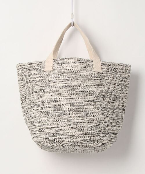 Samansa Mos2 blue（サマンサモスモスブルー）の「エスニカンバッグL（トートバッグ・レディース・ネイビー/グレー・LARGE）」の2枚目の写真