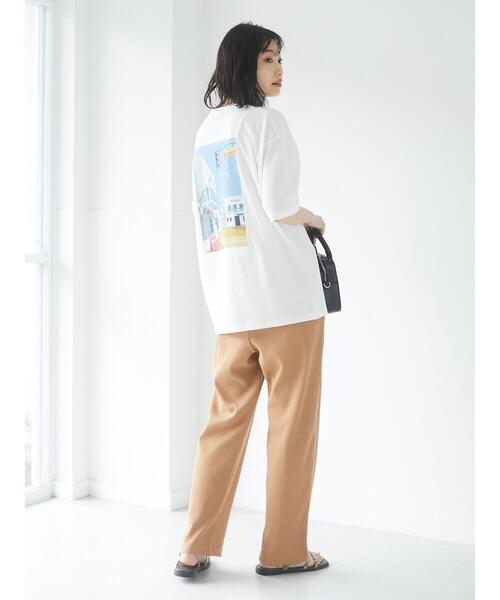 CRAFT STANDARD BOUTIQUE(クラフトスタンダードブティック)の「MISCELLANEOUS TEE *◇(Tシャツ/カットソー・レディース・オフホワイト/杢グレー・LL/M/L)」の11枚目の写真