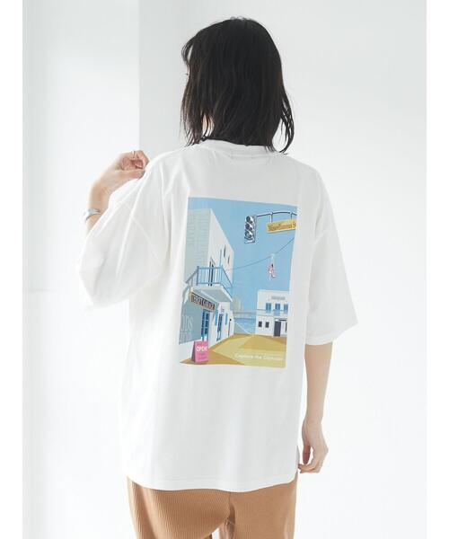 CRAFT STANDARD BOUTIQUE(クラフトスタンダードブティック)の「MISCELLANEOUS TEE *◇(Tシャツ/カットソー・レディース・オフホワイト/杢グレー・LL/M/L)」の13枚目の写真