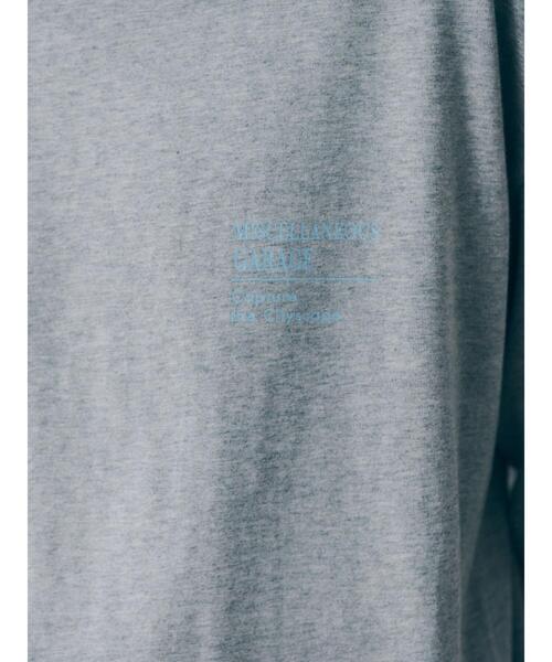 CRAFT STANDARD BOUTIQUE(クラフトスタンダードブティック)の「MISCELLANEOUS TEE *◇(Tシャツ/カットソー・レディース・オフホワイト/杢グレー・LL/M/L)」の19枚目の写真