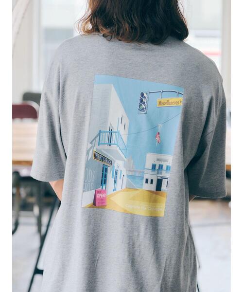 CRAFT STANDARD BOUTIQUE(クラフトスタンダードブティック)の「MISCELLANEOUS TEE *◇(Tシャツ/カットソー・レディース・オフホワイト/杢グレー・LL/M/L)」の20枚目の写真