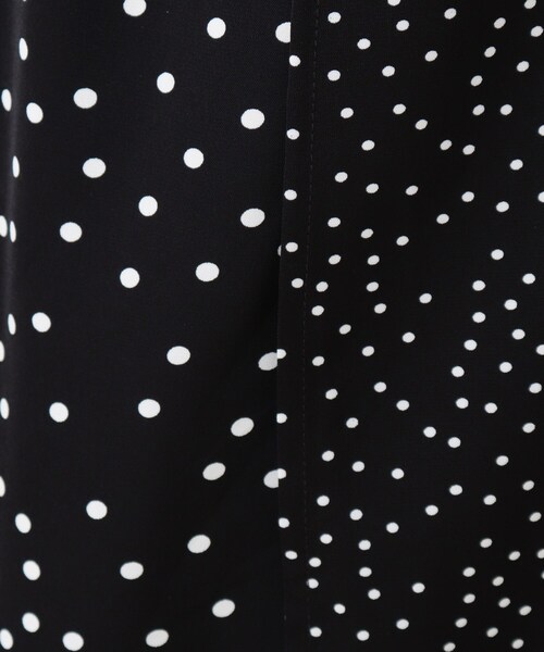 SHOO・LA・RUE（シューラルー）の「◆ラップ風Aラインドットスカート（スカート・レディース・ブラック系5/ネイビー系5・00）」の8枚目の写真