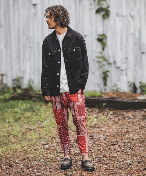 felkod(フィルコッド)の「mp9120-Paisley Easy Pants イージーパンツ(その他パンツ・メンズ・ブラック/レッド・L/M/S)」の10枚目の写真