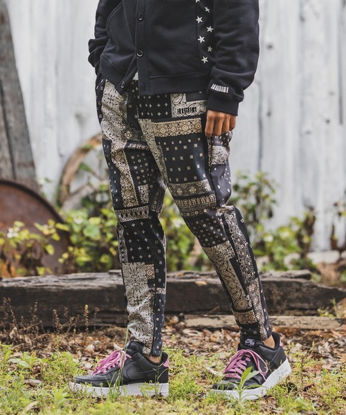 felkod(フィルコッド)の「mp9120-Paisley Easy Pants イージーパンツ(その他パンツ・メンズ・ブラック/レッド・L/M/S)」の12枚目の写真