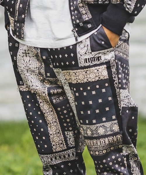 felkod(フィルコッド)の「mp9120-Paisley Easy Pants イージーパンツ(その他パンツ・メンズ・ブラック/レッド・L/M/S)」の13枚目の写真