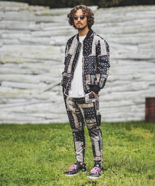 felkod(フィルコッド)の「mp9120-Paisley Easy Pants イージーパンツ(その他パンツ・メンズ・ブラック/レッド・L/M/S)」の16枚目の写真