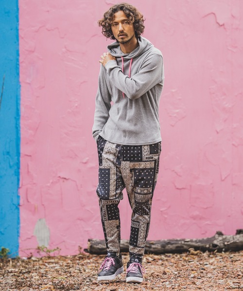 felkod(フィルコッド)の「mp9120-Paisley Easy Pants イージーパンツ(その他パンツ・メンズ・ブラック/レッド・L/M/S)」の18枚目の写真