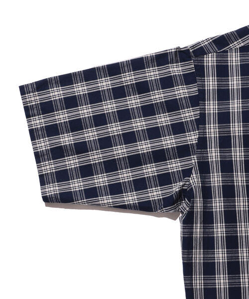 BEAMS（ビームス）の「BEAMS / インディゴ チェック イージー ボタンダウンシャツ（Tシャツ/カットソー・メンズ・ネイビー/インディゴブルー・SMALL/MEDIUM/LARGE/X-LARGE）」の13枚目の写真