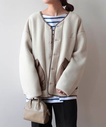 B:MING by BEAMS | GRAMICCI × B:MING by BEAMS / 別注 リバーシブル ボア ジャケット 21AW(その他アウター)