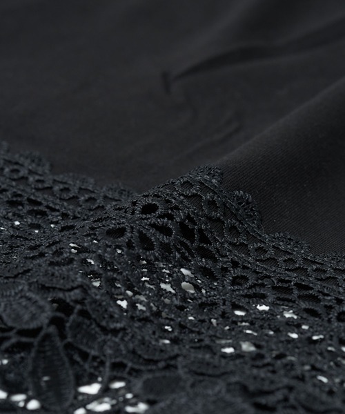 AS KNOW AS de base（アズノゥアズドゥバズ）の「お花レーシーペチコートパンツ（その他パンツ・レディース・オフホワイト/グレー/ブラック・FREE）」の9枚目の写真